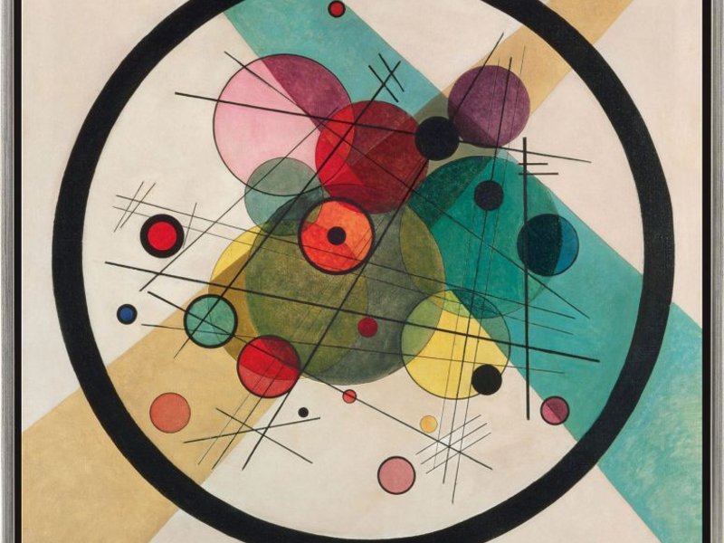 © Wassily Kandinsky 'Kreise im Kreis' 1923 © Wassily Kandinsky 'Kreise im Kreis' 1923