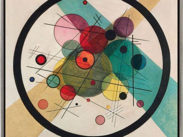 © Wassily Kandinsky 'Kreise im Kreis' 1923