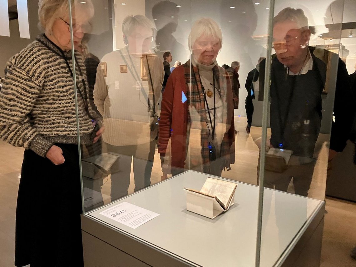 Schaukasten Turner Ausstellung, München.