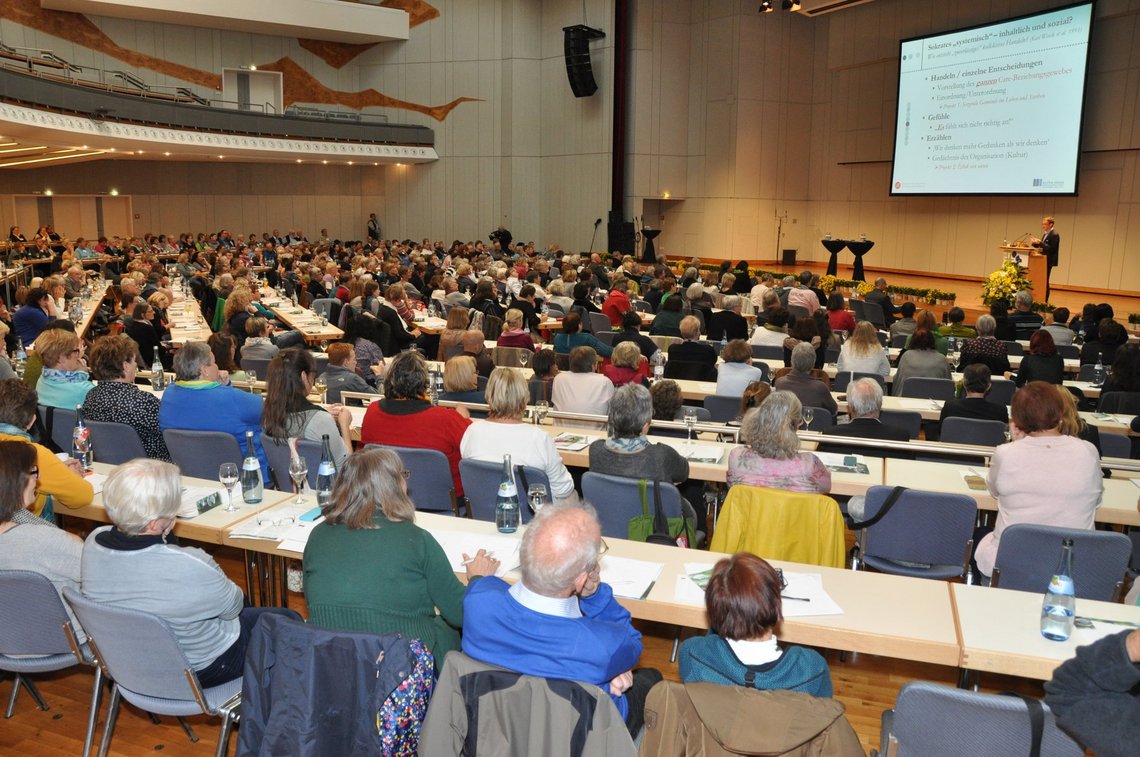 Teilnehmende des Hospizkongress.