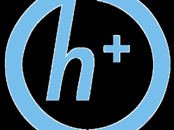 Logo von commons.wikimedia.org/wiki/User:Antonu-commons.wikimedia.org/wiki/File: Transhumanismus_h+_2.svg, CC BY-SA 3.0