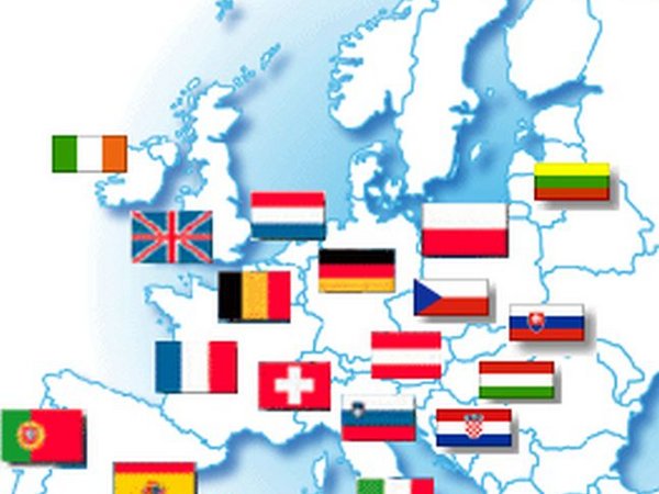 Europäische Gesellschaft für Theologie - Mitgliedsländer