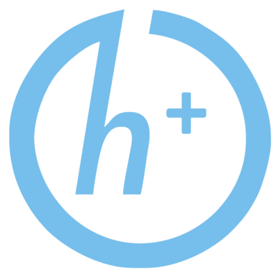 Logo von commons.wikimedia.org/wiki/User:Antonu-commons.wikimedia.org/File:Transhumanism_h+2.svg,CCBY-SA3.0