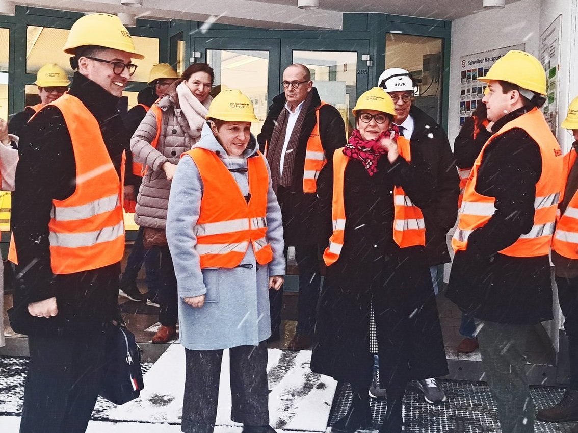 Start zur Unternehmensführung SchwörerHaus.