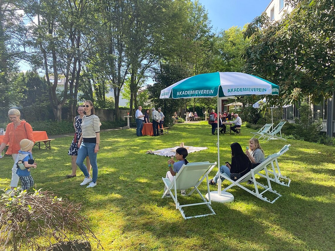 Der Garten war sehr beliebt, für jeden etwas