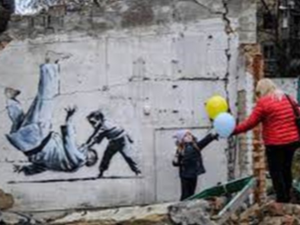 © Banksy in Kiew/Ukraine