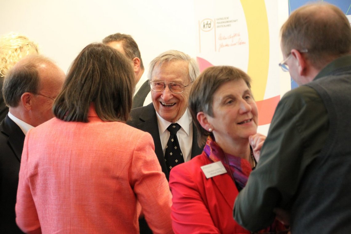 Theologe Peter Hünermann im Gespräch