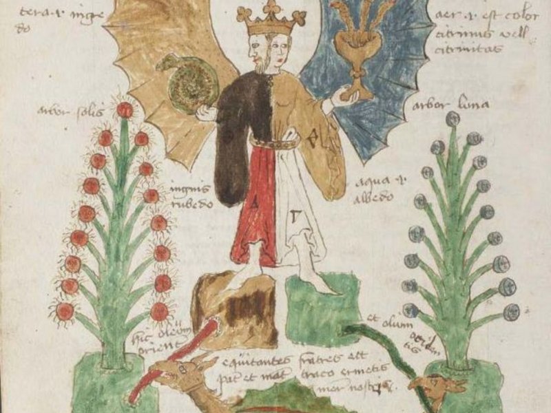 Christlicher Hermaphrodit im Buch der Heiligen Dreifaltigkeit, http://diglib.hab.de/mss/433-helmst/start.htm?image=00210 Christlicher Hermaphrodit im Buch der Heiligen Dreifaltigkeit, http://diglib.hab.de/mss/433-helmst/start.htm?image=00210