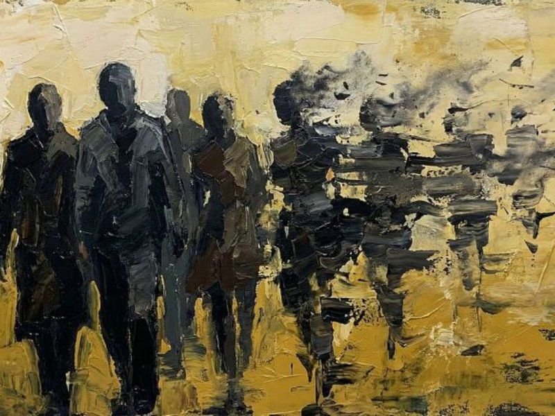 © Gemini Generated Image: Figuren in Acryl