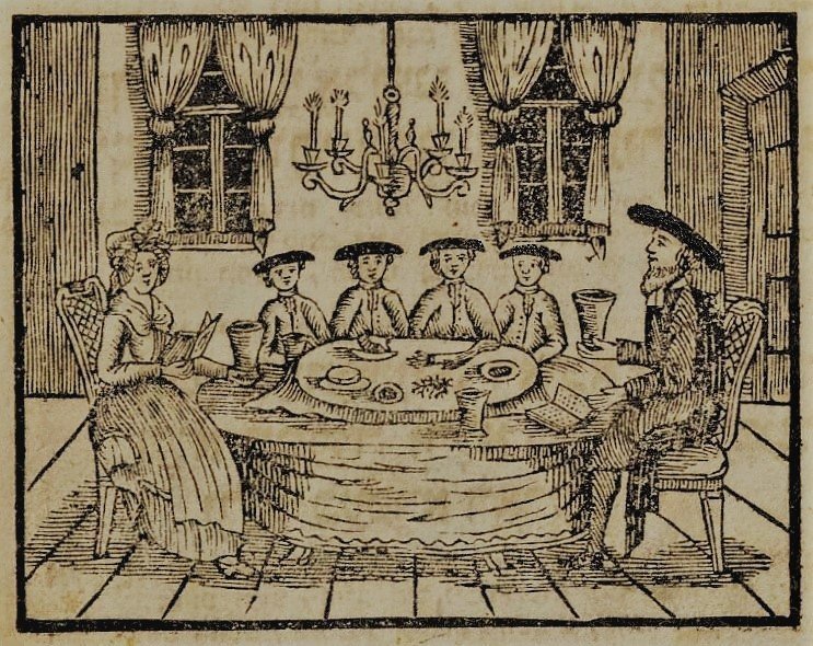Sederabend im Kreis der Familie