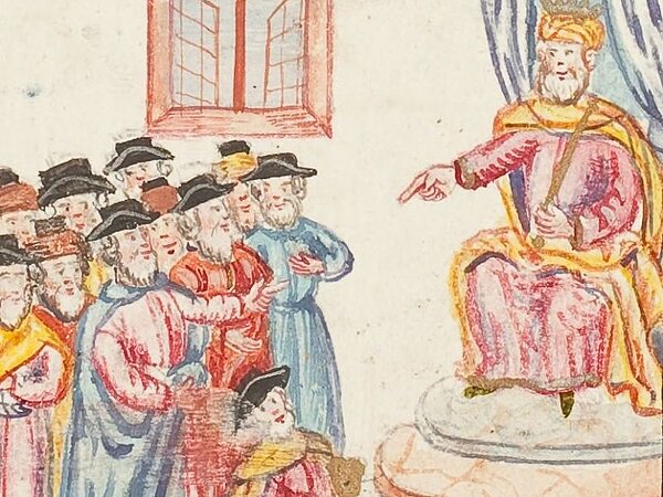 © Pessach-Haggada, Leipnik (1739), Braginsky Collection, B 317 (www.e-codices.ch)