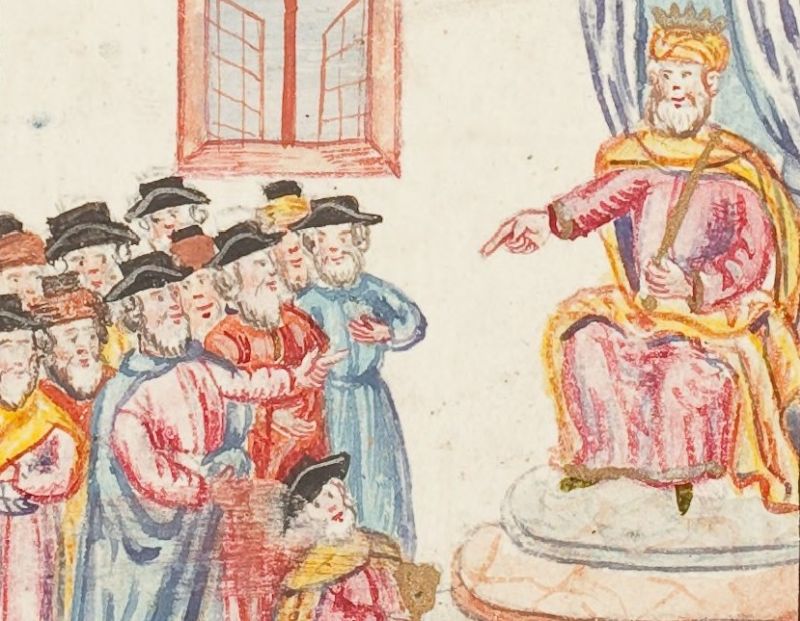© Pessach-Haggada, Leipnik (1739), Braginsky Collection, B 317 (www.e-codices.ch)