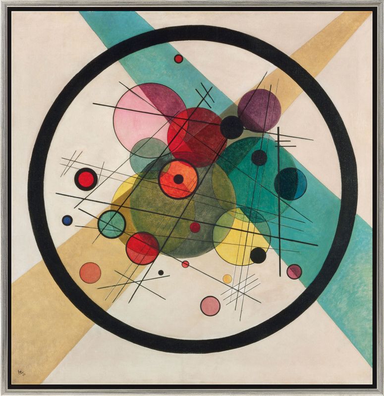 © Wassily Kandinsky 'Kreise im Kreis' 1923 © Wassily Kandinsky 'Kreise im Kreis' 1923