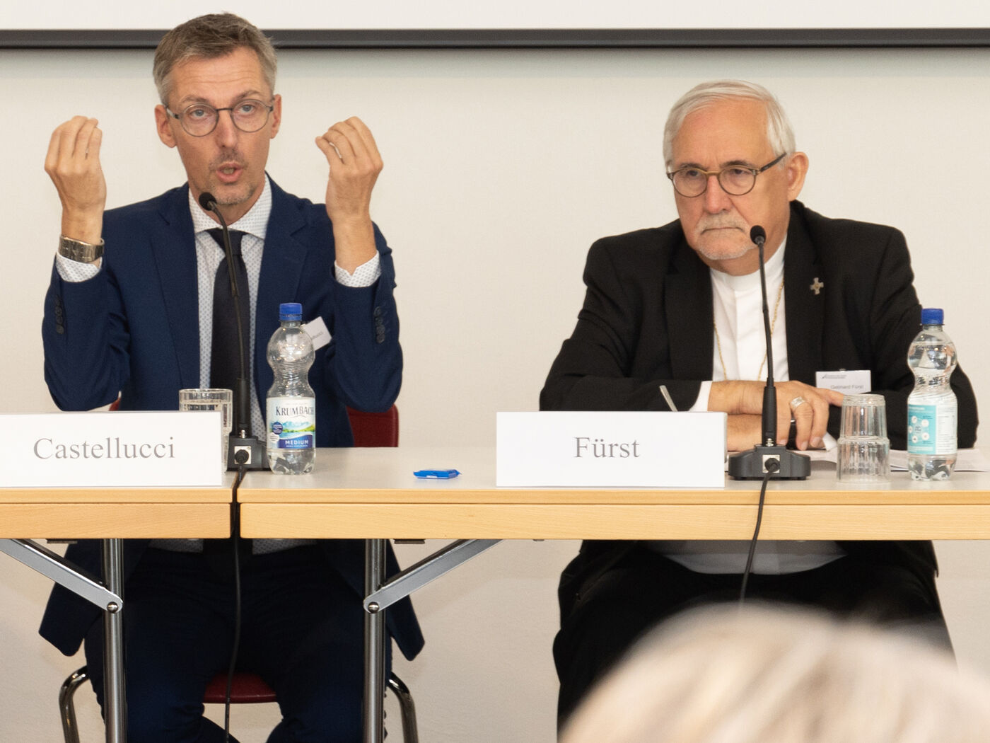Lars Castellucci und Gebhard Fürst